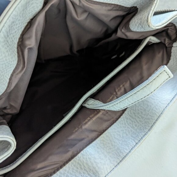 Matt Nat Fabi Silver Gray Vegan Leather Backpack Arbor main image 10